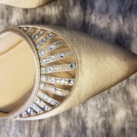 Nina dress heels champagne 8.5 - Picture 6 of 7